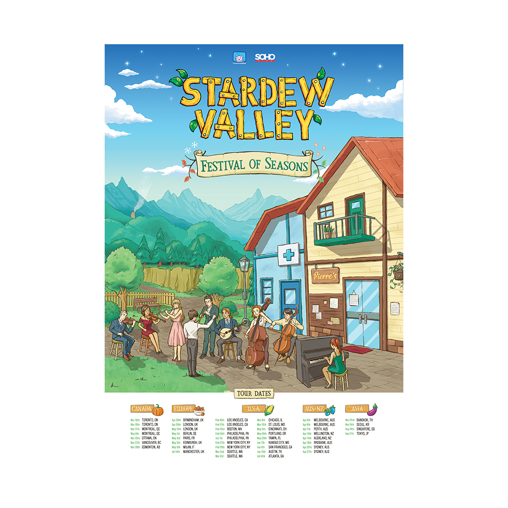 Stardew Valley | Tour Poster