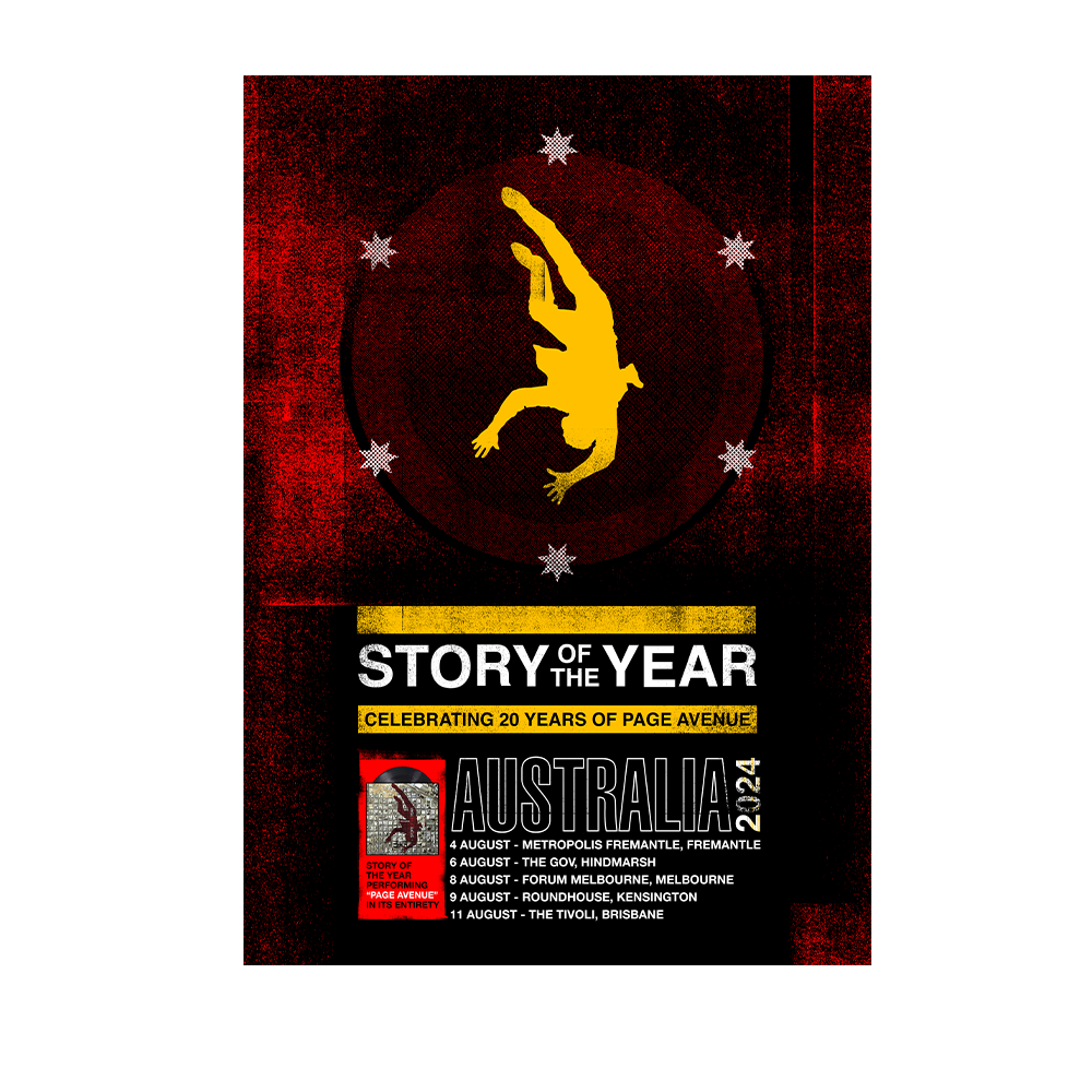Story Of The Year | 2024 Tour Poster
