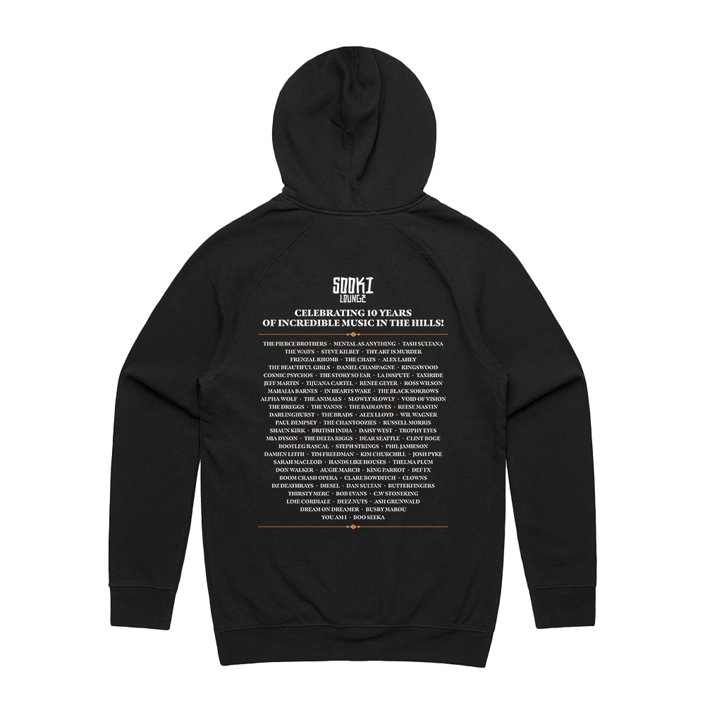 Sooki Lounge | 10 Years Hoodie