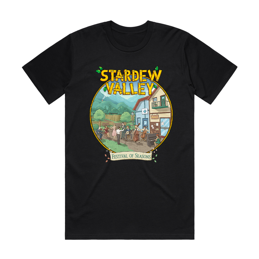 Stardew Valley | Tour T-Shirt (Black)