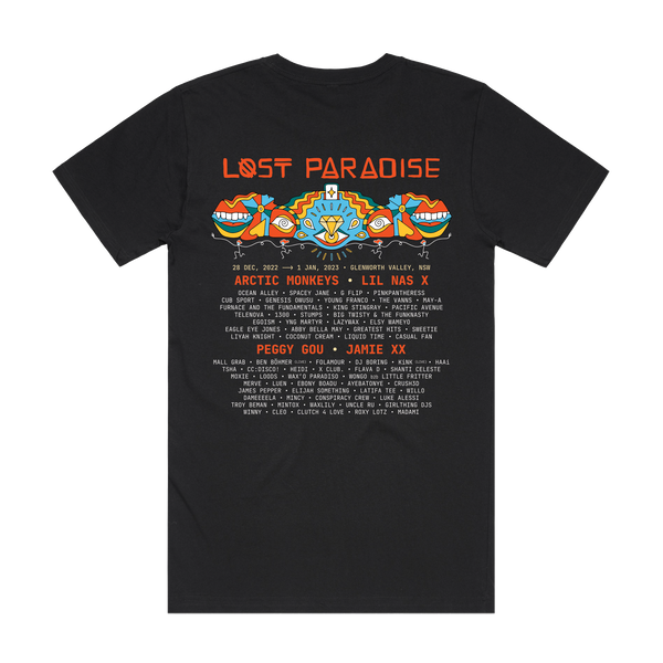 Lost Paradise | Festival T-shirt (Black)