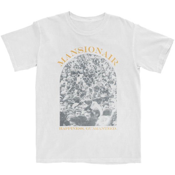 Mansionair | 'Happiness, Guaranteed' T-Shirt + Vinyl Bundle
