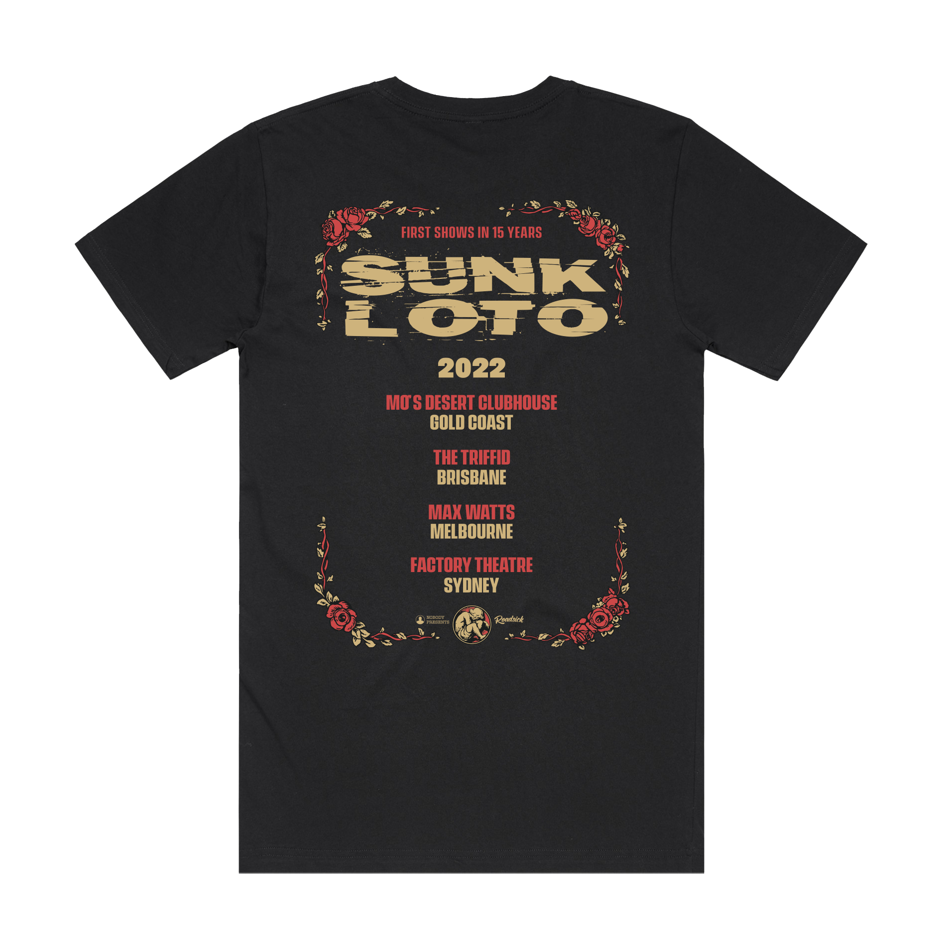 Sunk Loto | 2022 Tour T-Shirt