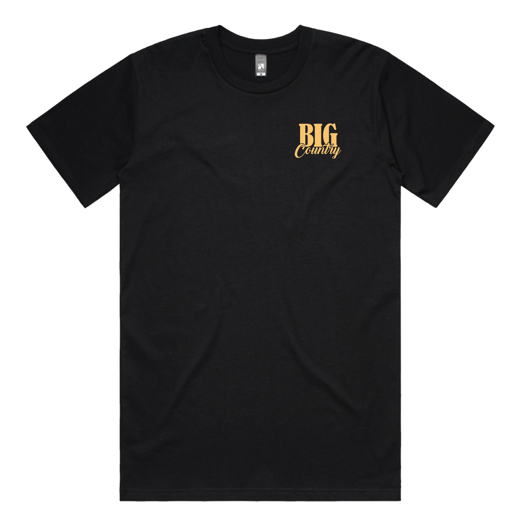 Big Country Festival Black Tee