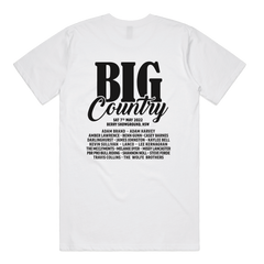 Big Country Festival White Tee