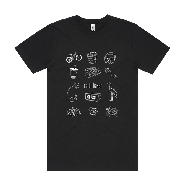 Caiti Baker | Icons T-Shirt (Black)
