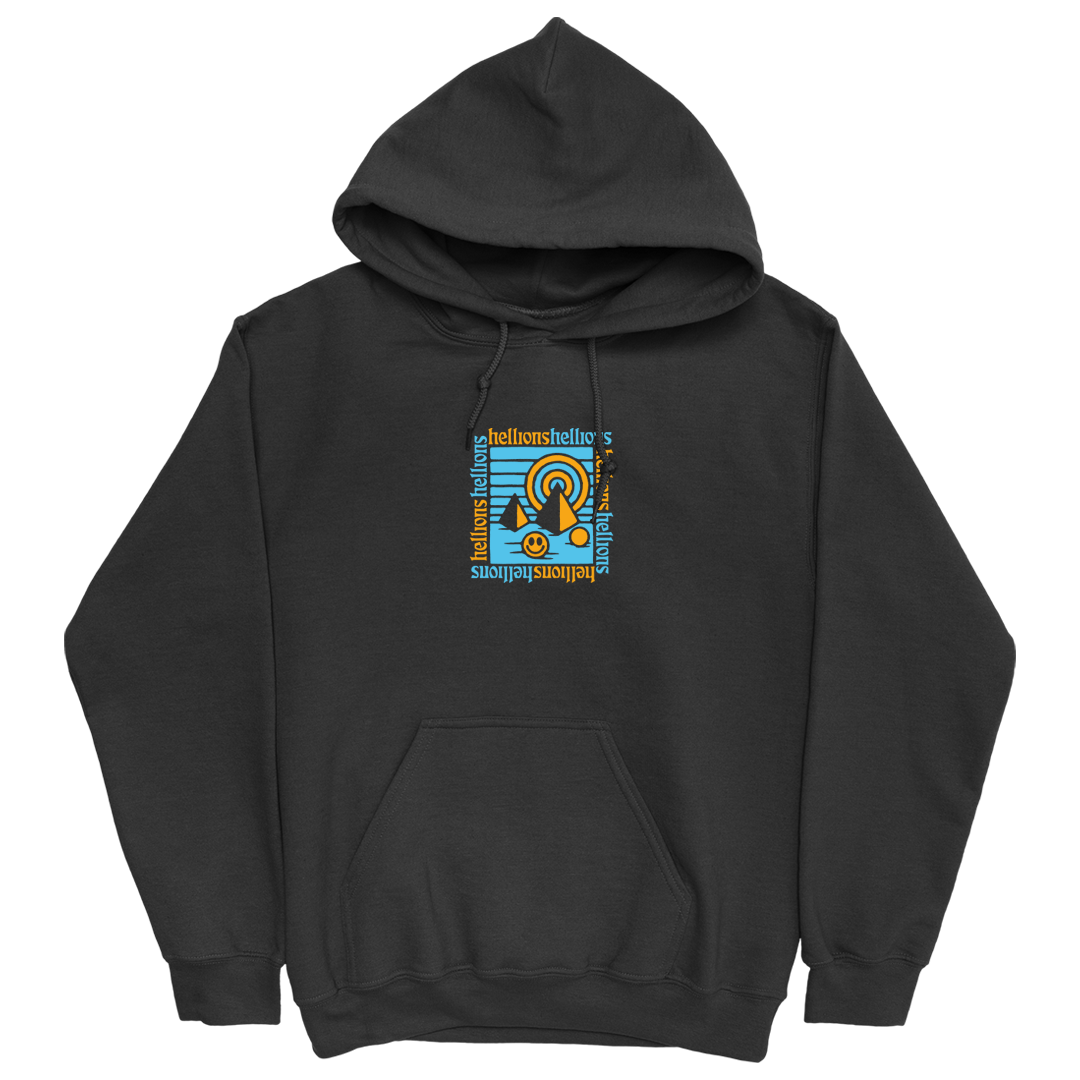 White black 2025 pyramid hoodie