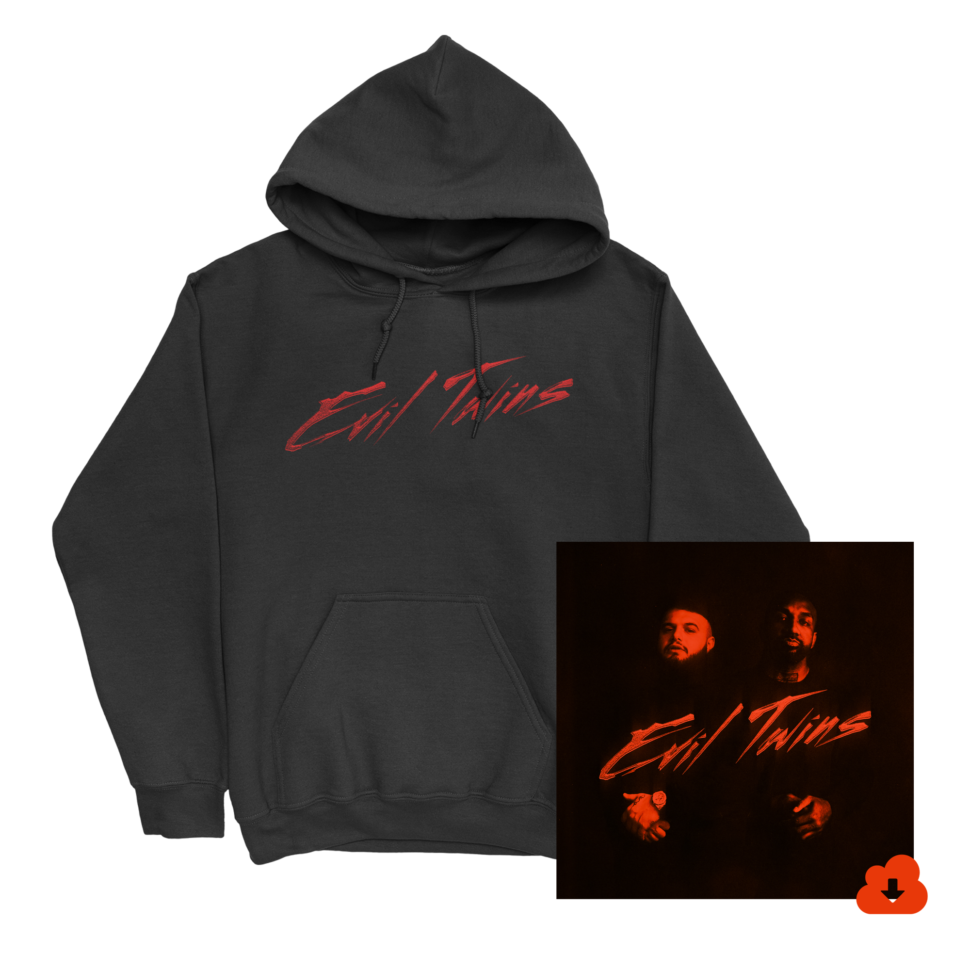 Evil Twins | Hoodie + Download Bundle