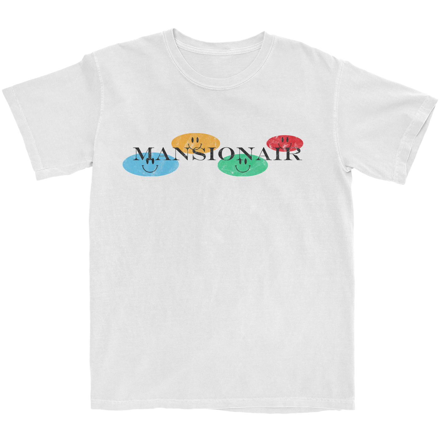 Mansionair | Smiley T-Shirt + Vinyl Bundle