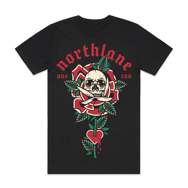Northlane - Skull Rose T-Shirt