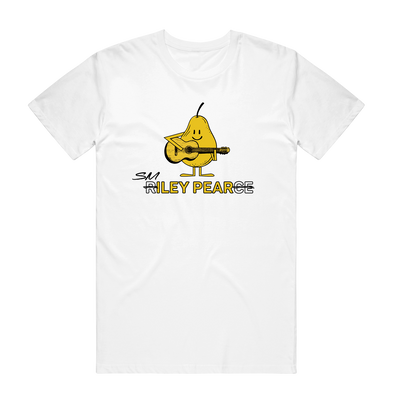 Riley Pearce | Smiley Pear T-Shirt (White)