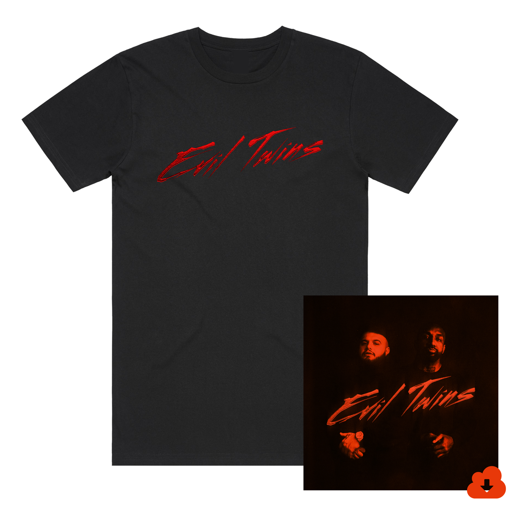Evil Twins | T-shirt + Download Bundle