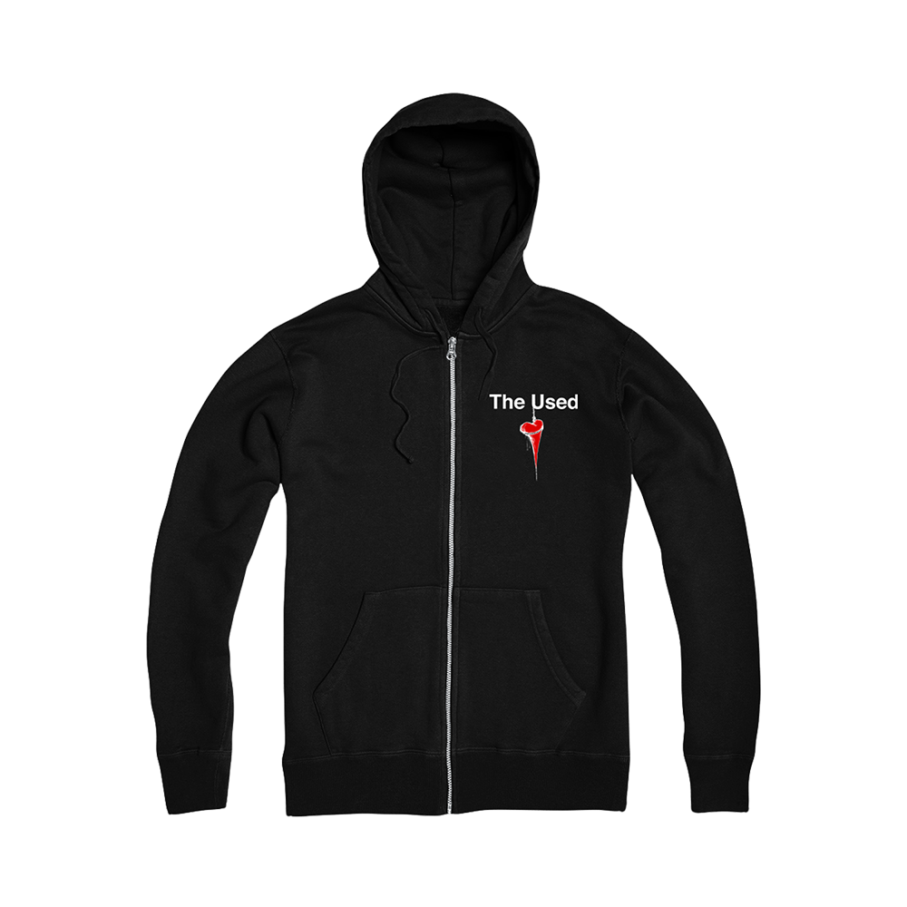 The Used Australian Tour Hoodie Merch Fan