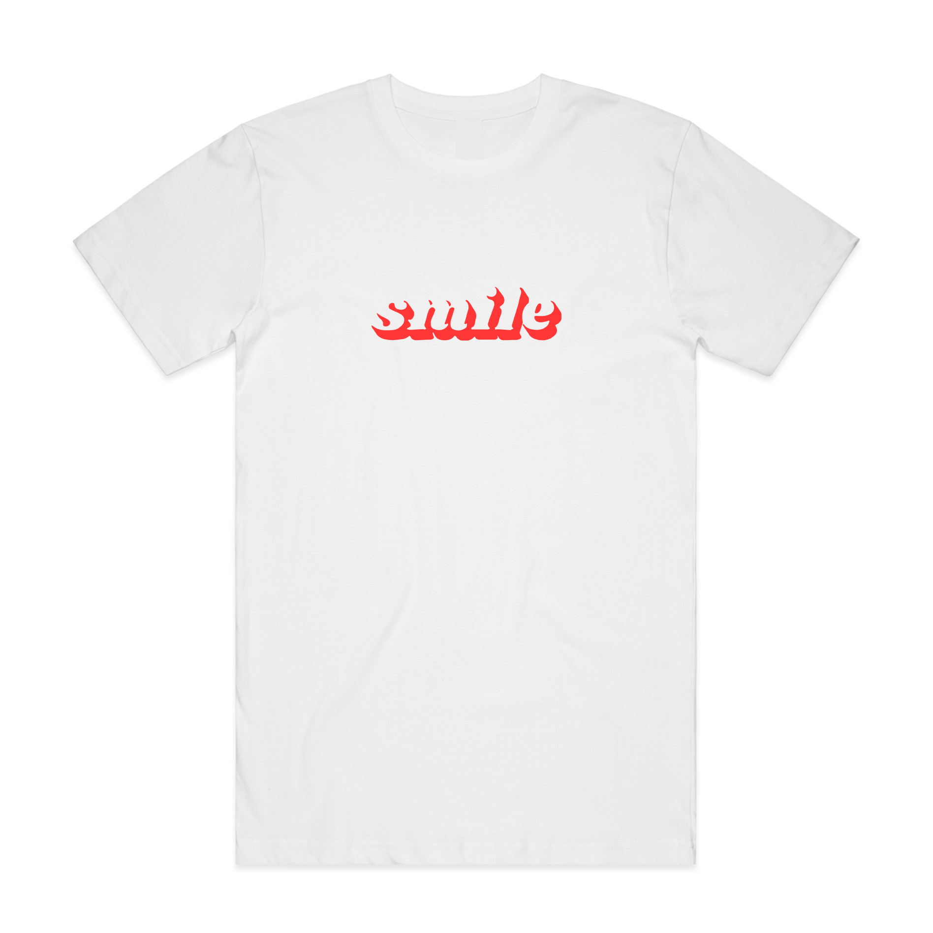 Supreme smile top tee white
