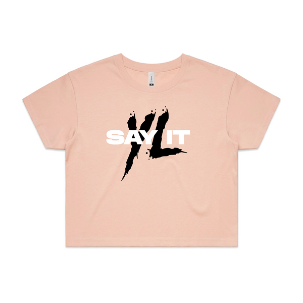 YL | Say It Crop | Pink