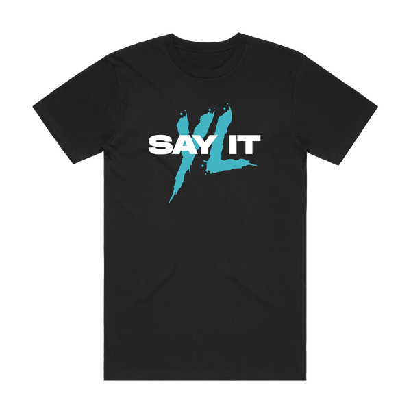 YL | Say It T-Shirt | Black