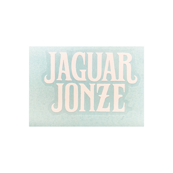 Jaguar Jonze | Clear Logo Sticker